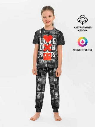 Детская пижама с брюками / LOVE DEATH ROBOTS