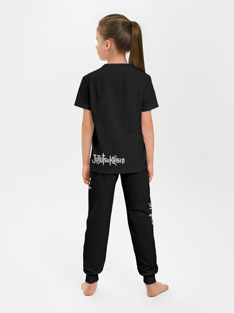 Детская пижама с брюками / Магическая битва коллаж