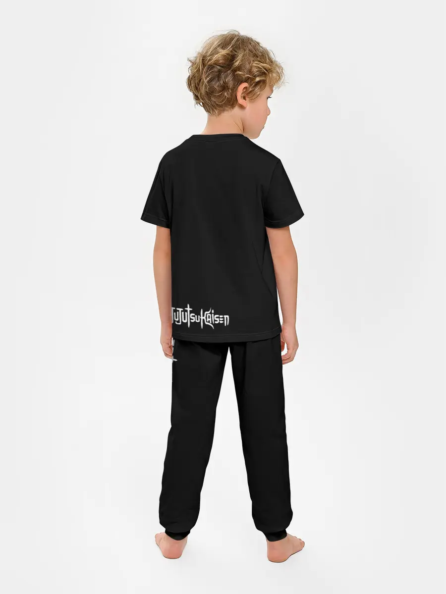 Детская пижама с брюками / Магическая битва коллаж