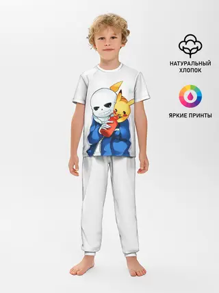 Детская пижама с брюками / UNDERTALE