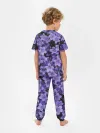 Детская пижама с брюками / Фиолетовый цвет весны