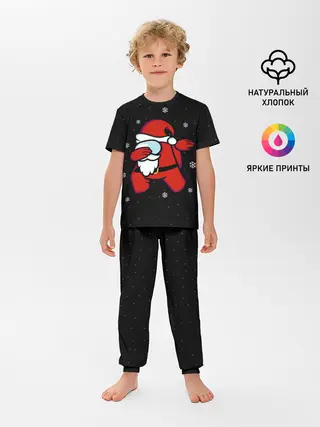 Детская пижама с брюками / Santa Claus