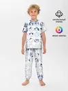 Детская пижама с брюками / Геометрические фигуры