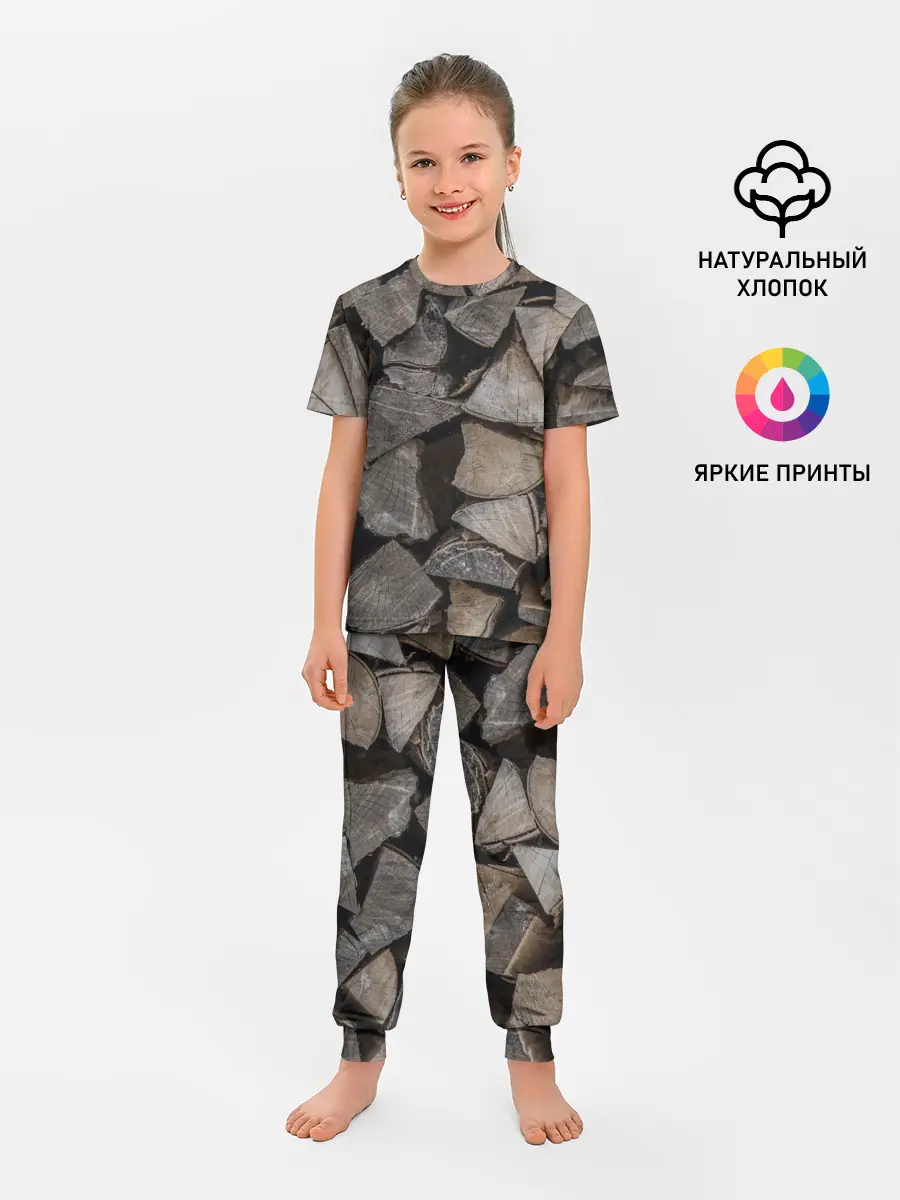 Детская пижама с брюками / ДРОВА