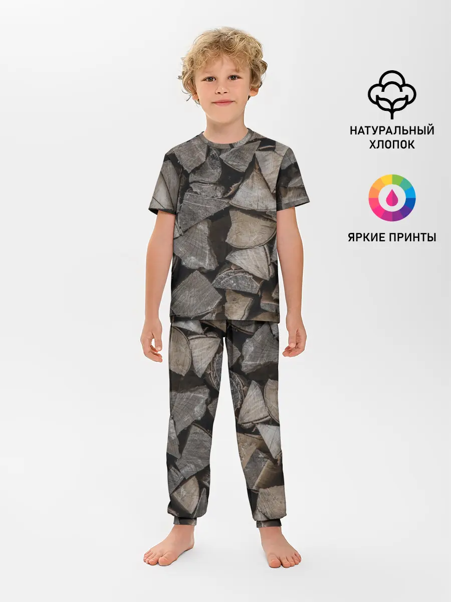 Детская пижама с брюками / ДРОВА