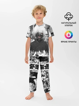 Детская пижама с брюками / Токийский гуль манга