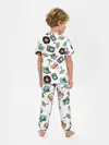 Детская пижама с брюками / Стиль 80х