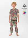 Детская пижама с брюками / Психоделика