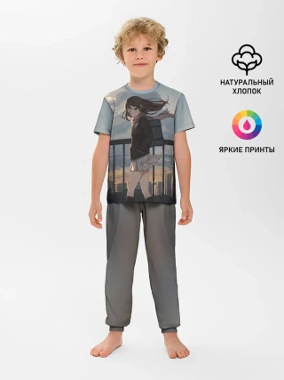 Детская пижама с брюками / IDOLMASTER. Rin Shibuya