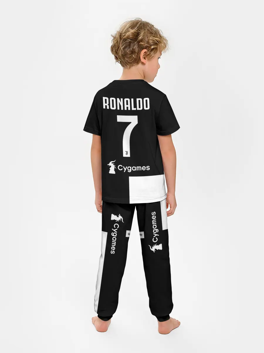 Детская пижама с брюками / Ronaldo Juventus Home 19/20
