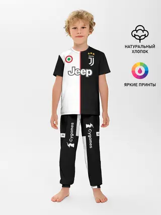 Детская пижама с брюками / Ronaldo Juventus Home 19/20