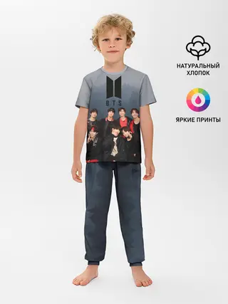Детская пижама с брюками / BTS Forest