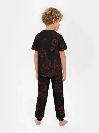 Детская пижама с брюками / Чёрный клевер: Black clover.
