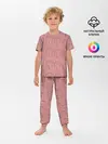 Детская пижама с брюками / Скульп монограмма полностью