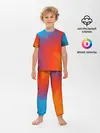 Детская пижама с брюками / ГРАДИЕНТ АБСТРАКЦИЯ / GRADIENT