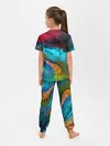 Детская пижама с брюками / Цветной дестрой