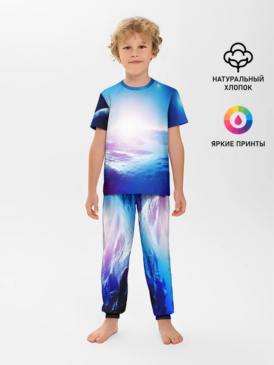 Детская пижама с брюками / ЛУНА