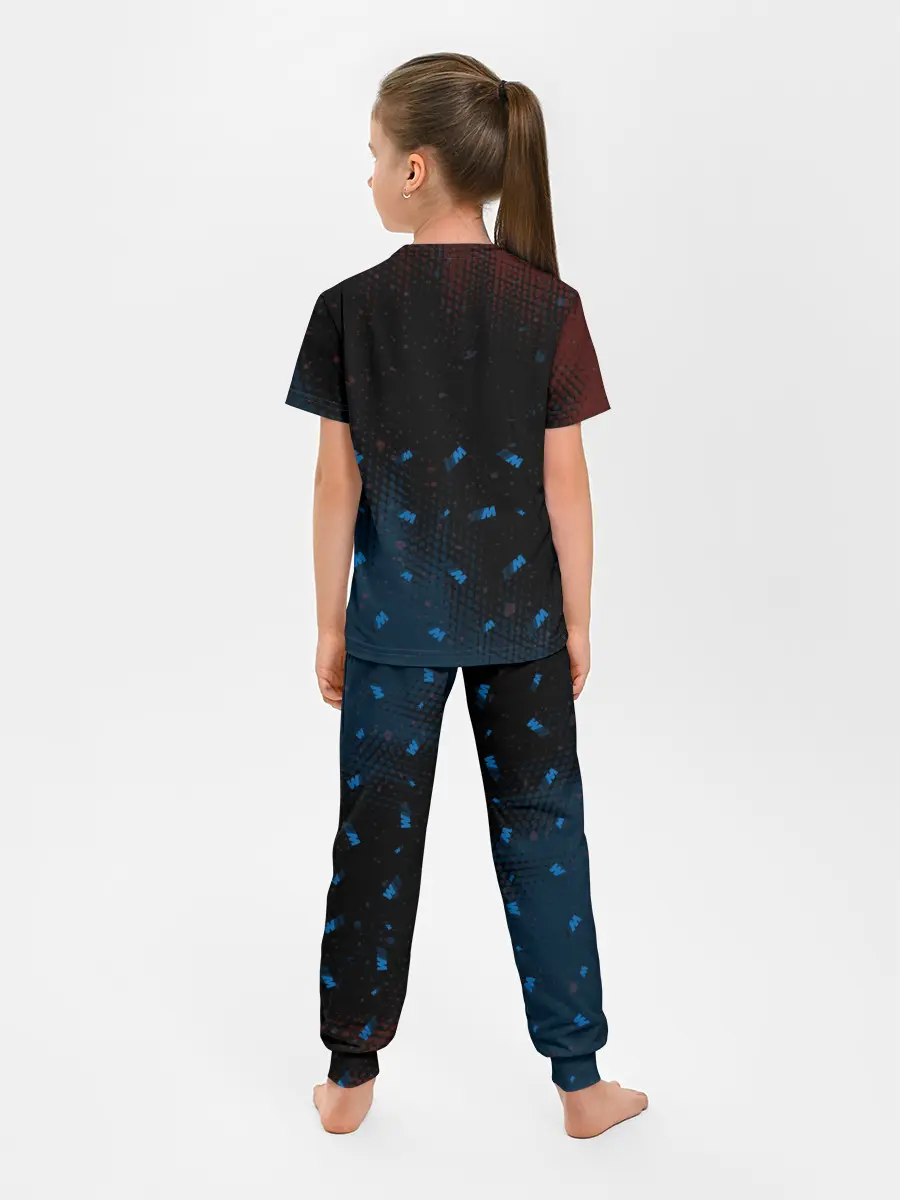 Детская пижама с брюками / BMW - Halftone