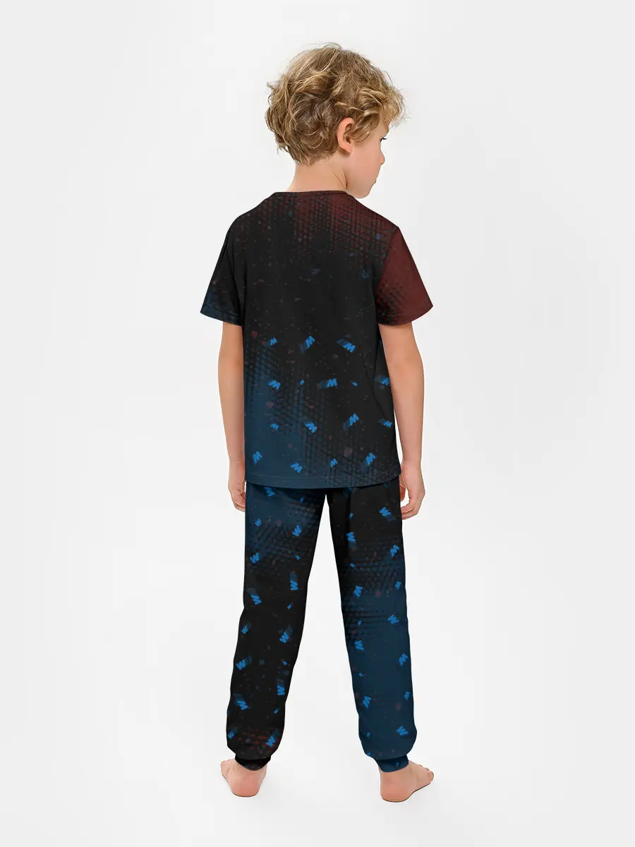 Детская пижама с брюками / BMW - Halftone