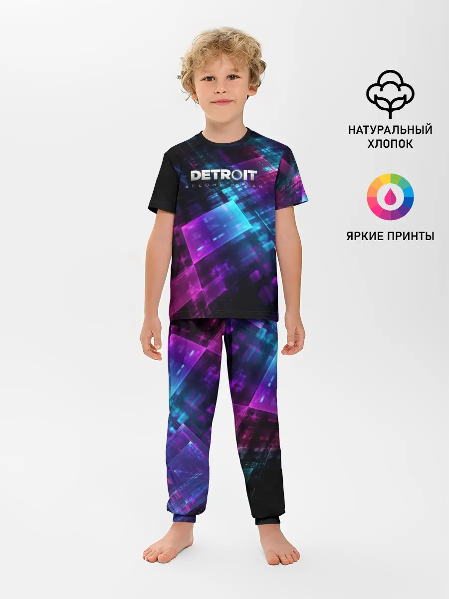 Детская пижама с брюками / Detroit: Become Human