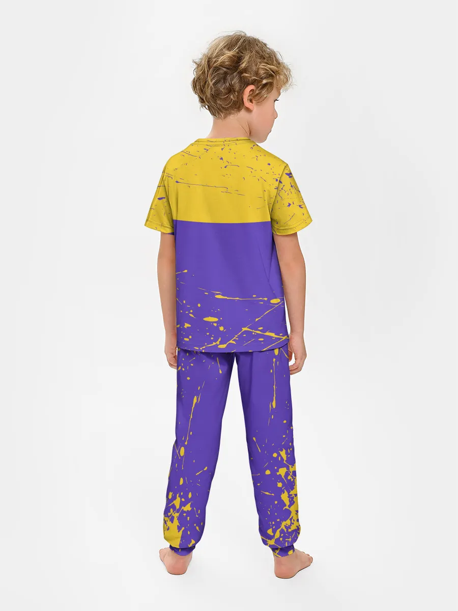 Детская пижама с брюками / Kobe Bryant - Los Angeles Lakers - NBA