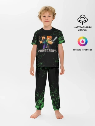Детская пижама с брюками / MINECRAFT