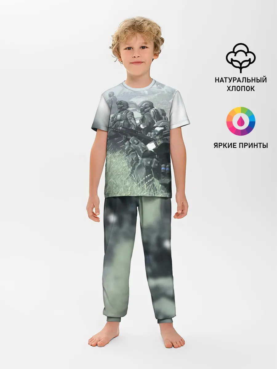 Детская пижама с брюками / Halo 2