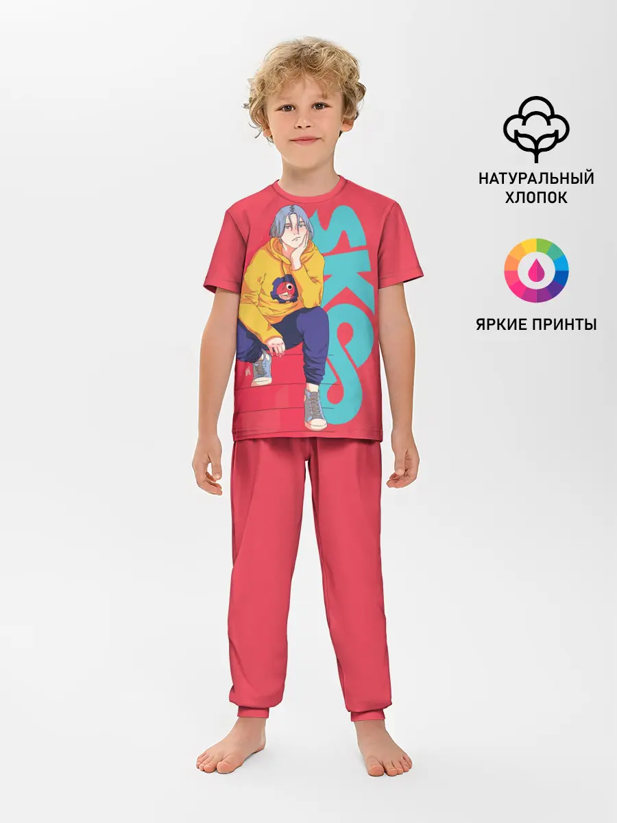 Детская пижама с брюками / SK8 the Infinity Langa