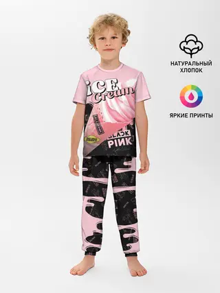 Детская пижама с брюками / BLACKPINK ICE CREAM
