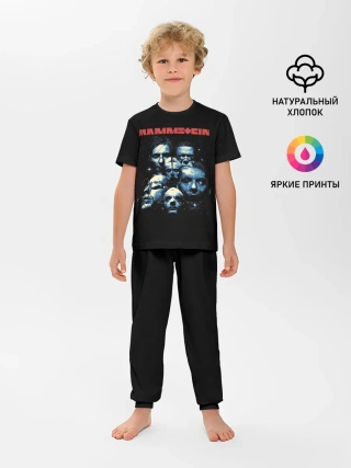 Детская пижама с брюками / Rammstine band