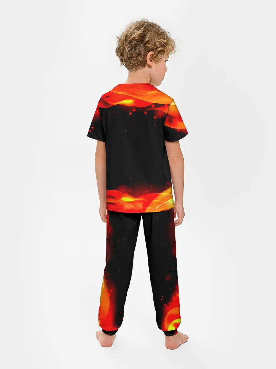 Детская пижама с брюками / Майнкрафт Подземелья