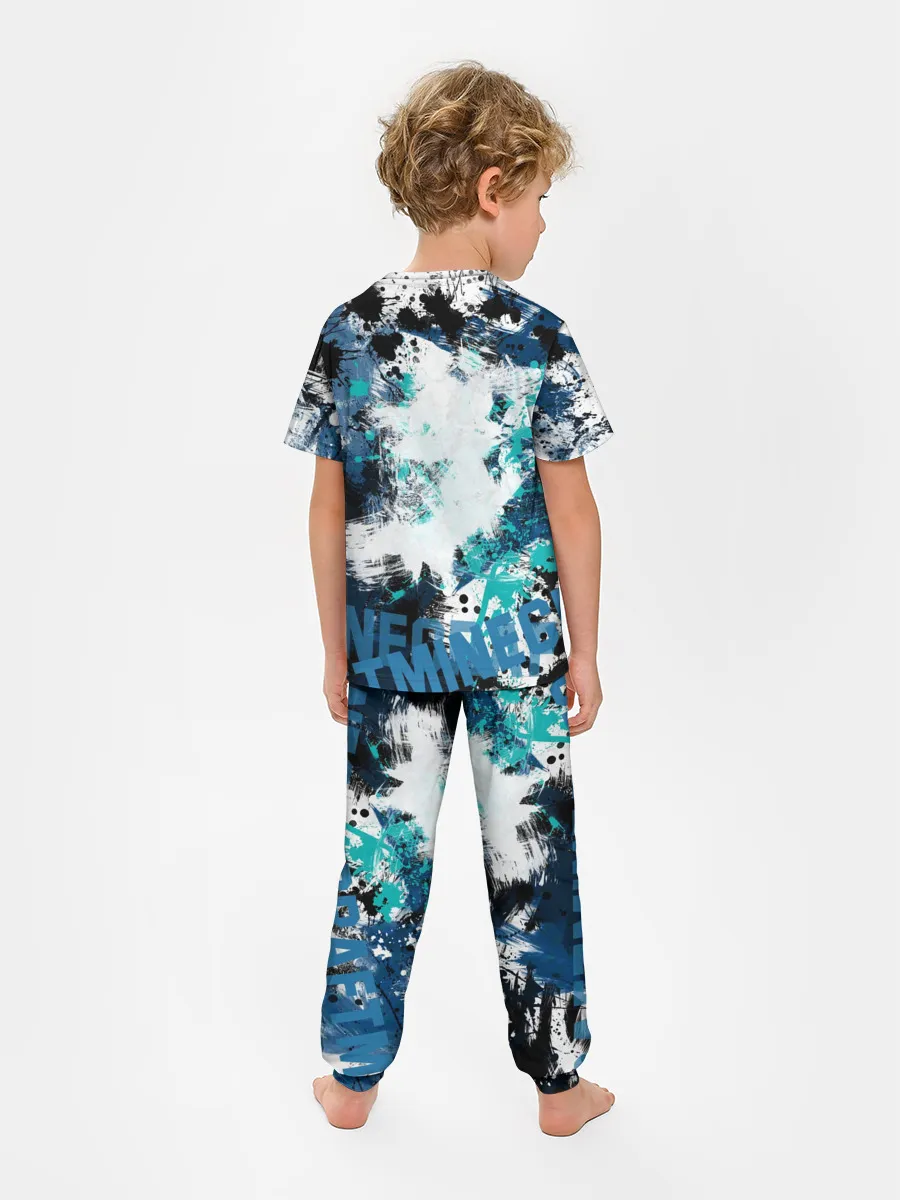 Детская пижама с брюками / Minecraft / Майнкрафт