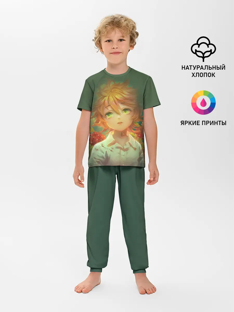 Детская пижама с брюками / The Promised Neverland