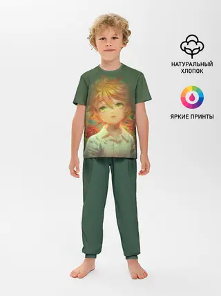 Детская пижама с брюками / The Promised Neverland