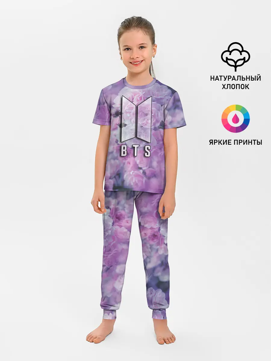 Детская пижама с брюками / BTS
