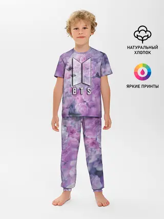 Детская пижама с брюками / BTS
