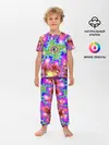 Детская пижама с брюками / Абстракция