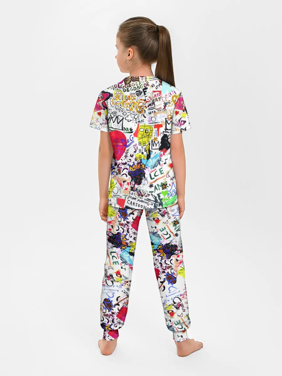Детская пижама с брюками / DG paint