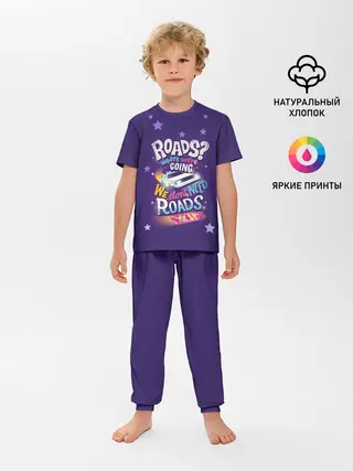 Детская пижама с брюками / Back to the Future