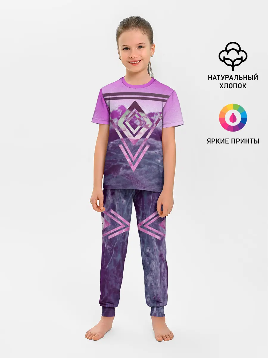 Детская пижама с брюками / ИЗУМРУД