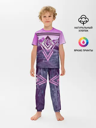 Детская пижама с брюками / ИЗУМРУД