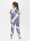 Детская пижама с брюками / Шотландка | Scottish | Tartan