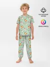 Детская пижама с брюками / Dabbing Animals
