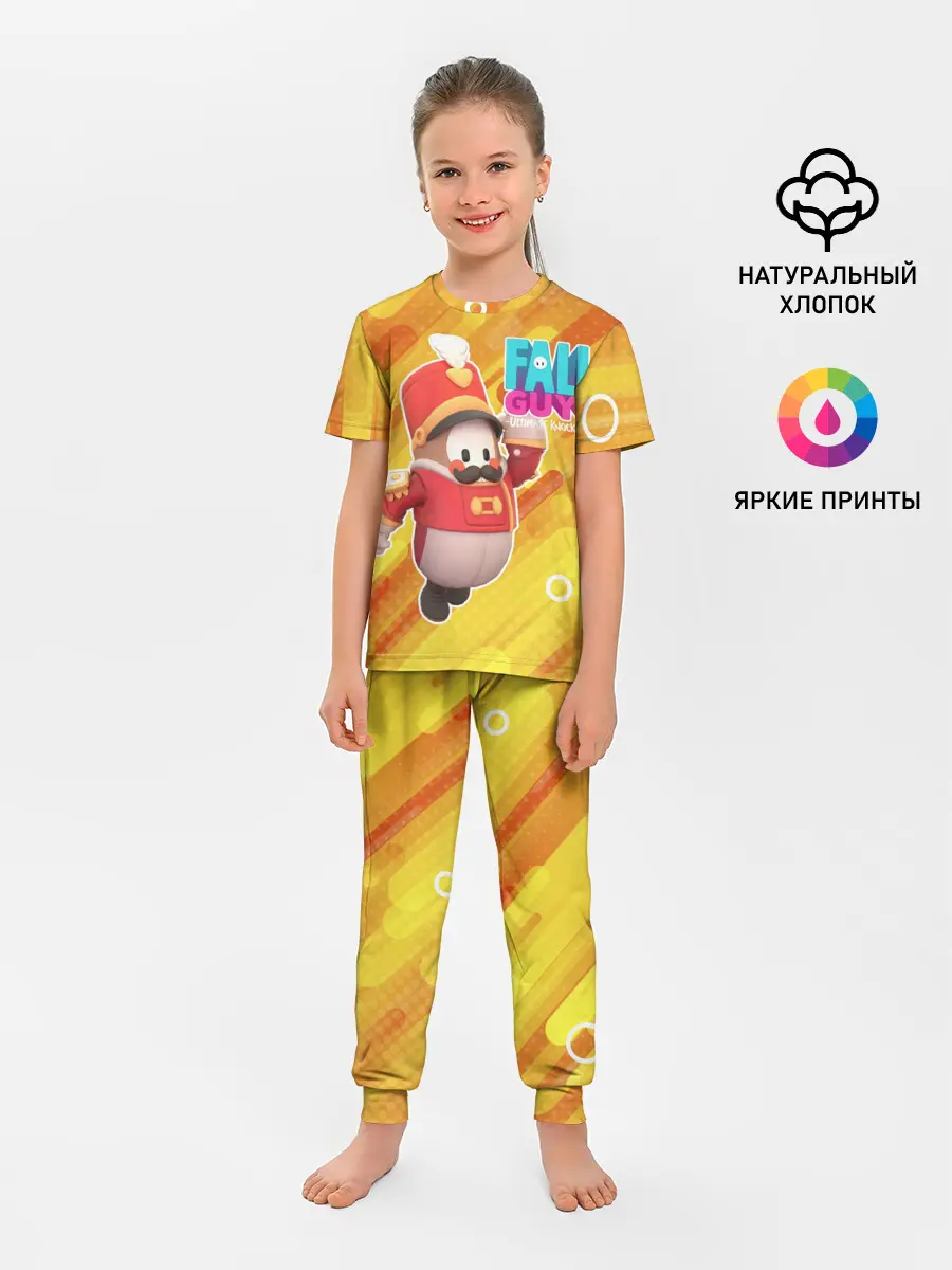 Детская пижама с брюками / FALL GUYS | Щелкунчик