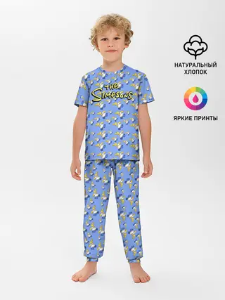 Детская пижама с брюками / Gomers pattern