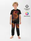 Детская пижама с брюками / НЕОНОВЫЙ ДРАКОН, 3d