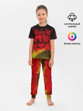 Детская пижама с брюками / Rammstein