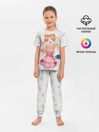 Детская пижама с брюками / SAILOR MOON