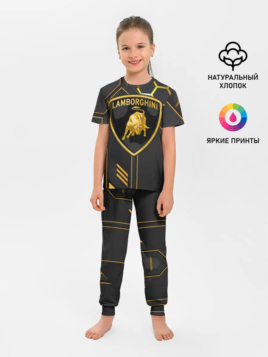 Детская пижама с брюками / Lamborghini
