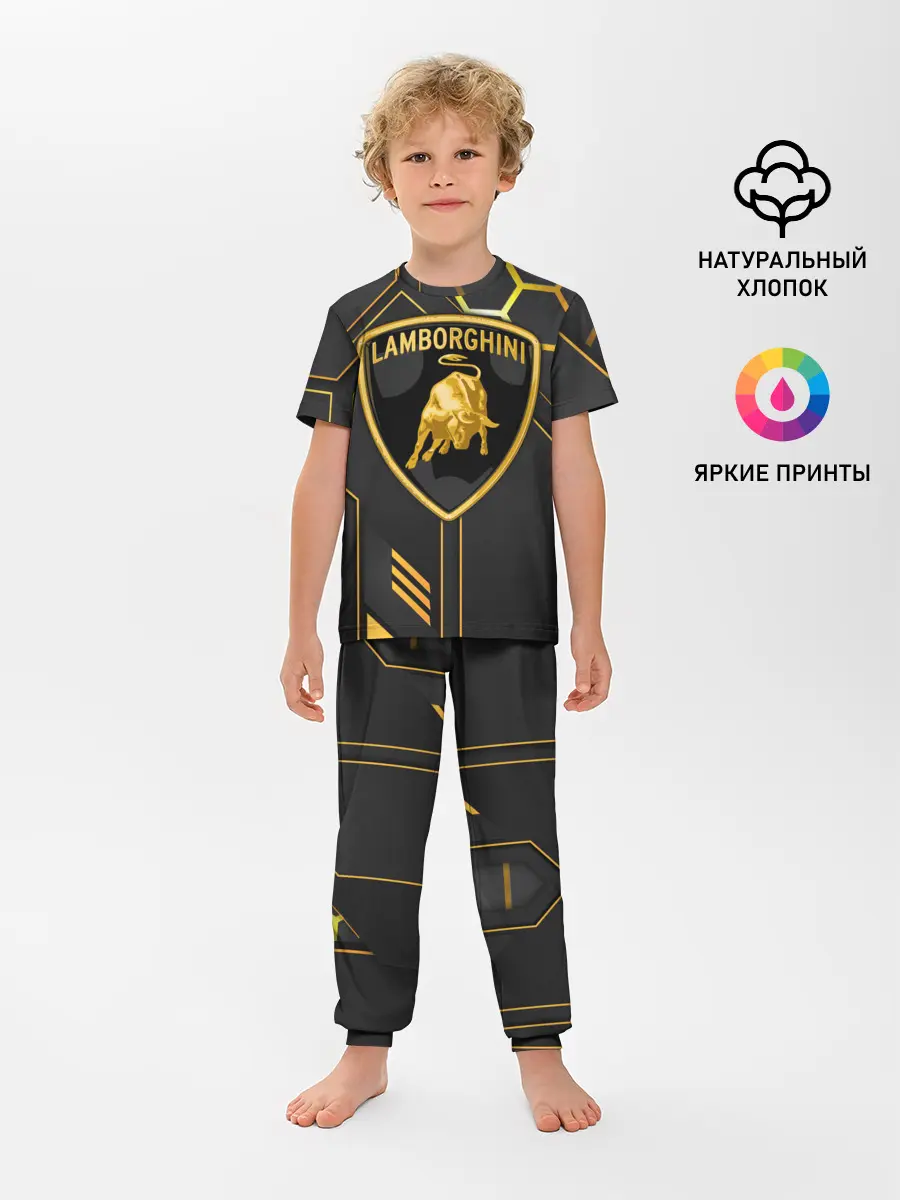 Детская пижама с брюками / Lamborghini